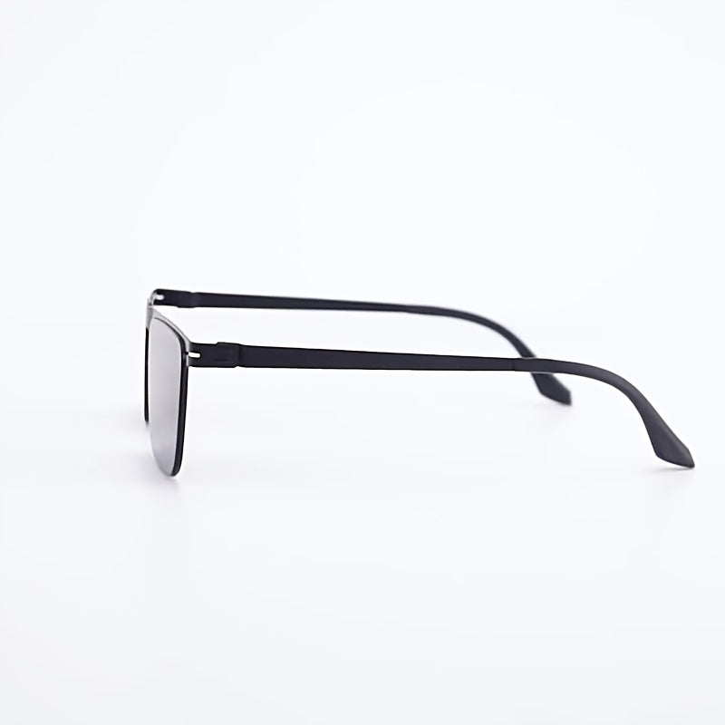 High Def Polka Dot Men Glasses Biker Light Metal