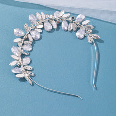 Girls Petal Rhinestone Headband Princess Fairy Hair Accessories