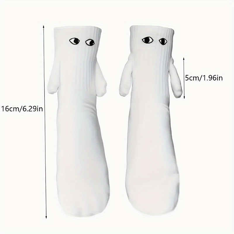 Magnetic Hands Holding Socks, Fun Socks for Couples, Parent-Child Socks