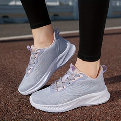 Women's Knitted Running Shoes for Outdoor Activities