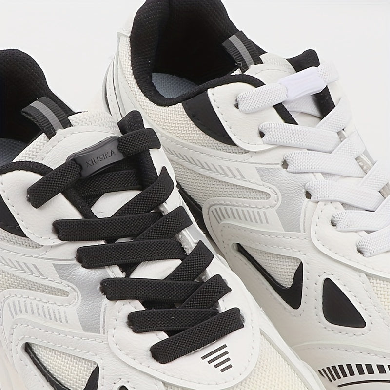 No Tie Elastic Shoe Laces With Buckles for Kids & Adults