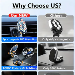 Magnetic Car Phone Holder for IPhone Xiaomi