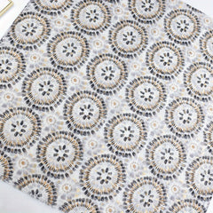 Boho Frayed Edge Scarf Hot Stamping Print Shawl