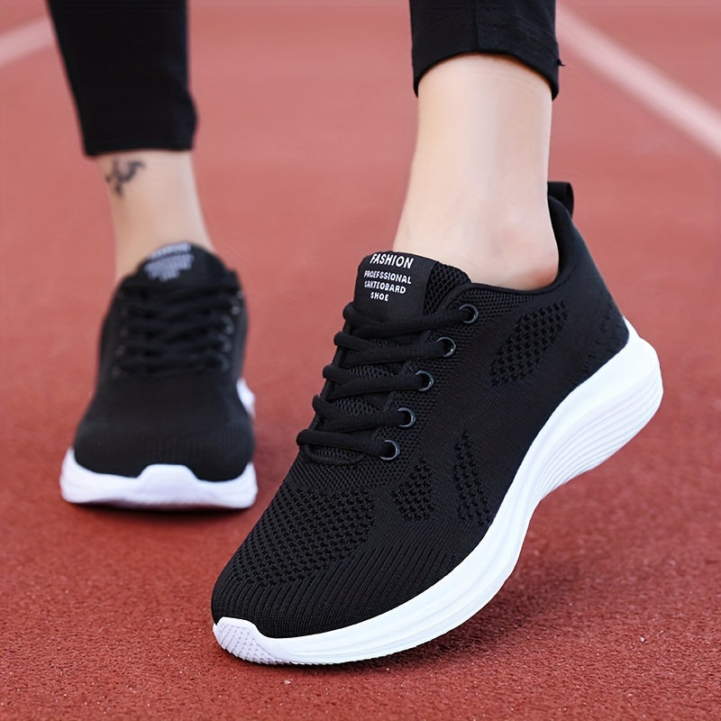 Women's Mesh Sports Shoes Lightweight Low Top Travel Shoes