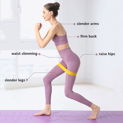 5 Piece Resistance Bands Set for Full Body Workouts