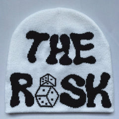 English Jacquard Knitted Hat Hip Hop Cap Warm Letter Cap