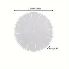 Circular Clock Resin Mold for DIY Home Decoration