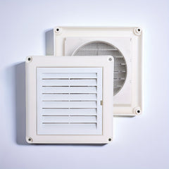10 16 Cm Dryer Vent Cover for Outdoor Bathroom Flat Dryer Vent Kit