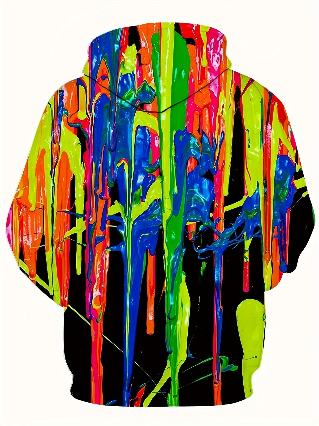 Colorful Painting 3D Print Hoodie Men's Graphic Hoodie For Autumn Winter