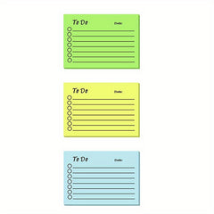50-sheets To Do List Sticky Notes for Planner Reminder, Office & School Supplies