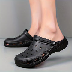 Men's Closed Toe Clogs Soft Sole Sandals Walking Shoes