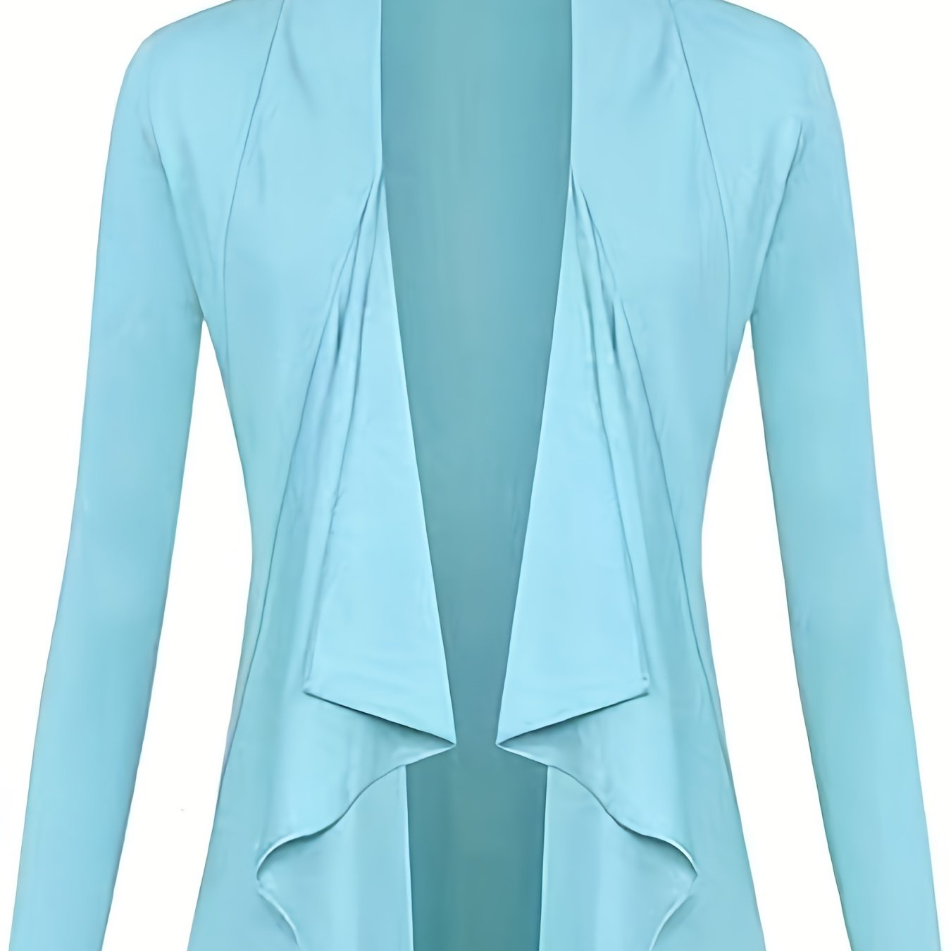 Open Front Long Sleeve Cardigan