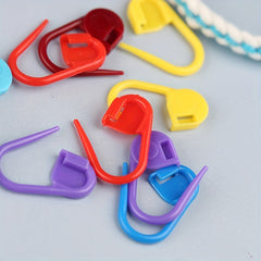 100pcs Colorful Locking Stitch Markers for Crochet Knitting DIY Craft