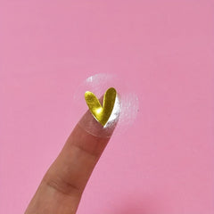 500pcs Heart Envelope Seals Thank You Stickers for Small Business Weddings