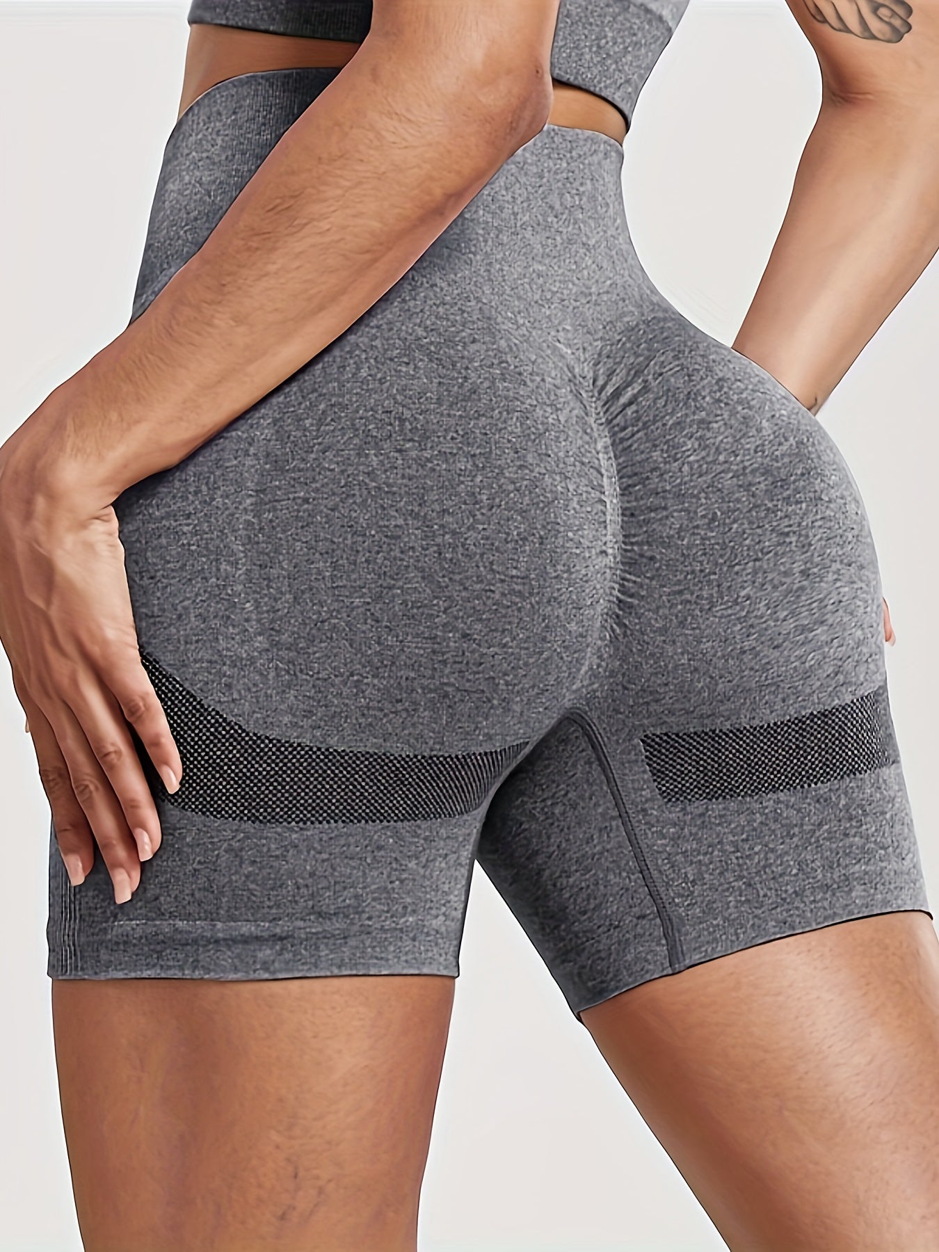 High Waist Sporty Shorts Butt Lifting Workout Short Women's Activewear