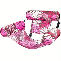 Inflatable Pool Lounger Adult Floating Hammock Durable PVC Beach Party Accessory