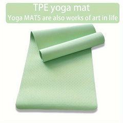 Non-slip Soft Yoga Mat Widen Shock Absorption Fitness Mat 183x61x0.72in