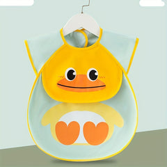 Cartoon Adjustable Baby Bibs Animal Pattern Waterproof Saliva Dripping Bib