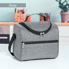 Insulated Portable Lunch Bag Waterproof Thermal Cooler Bag Large Capacity