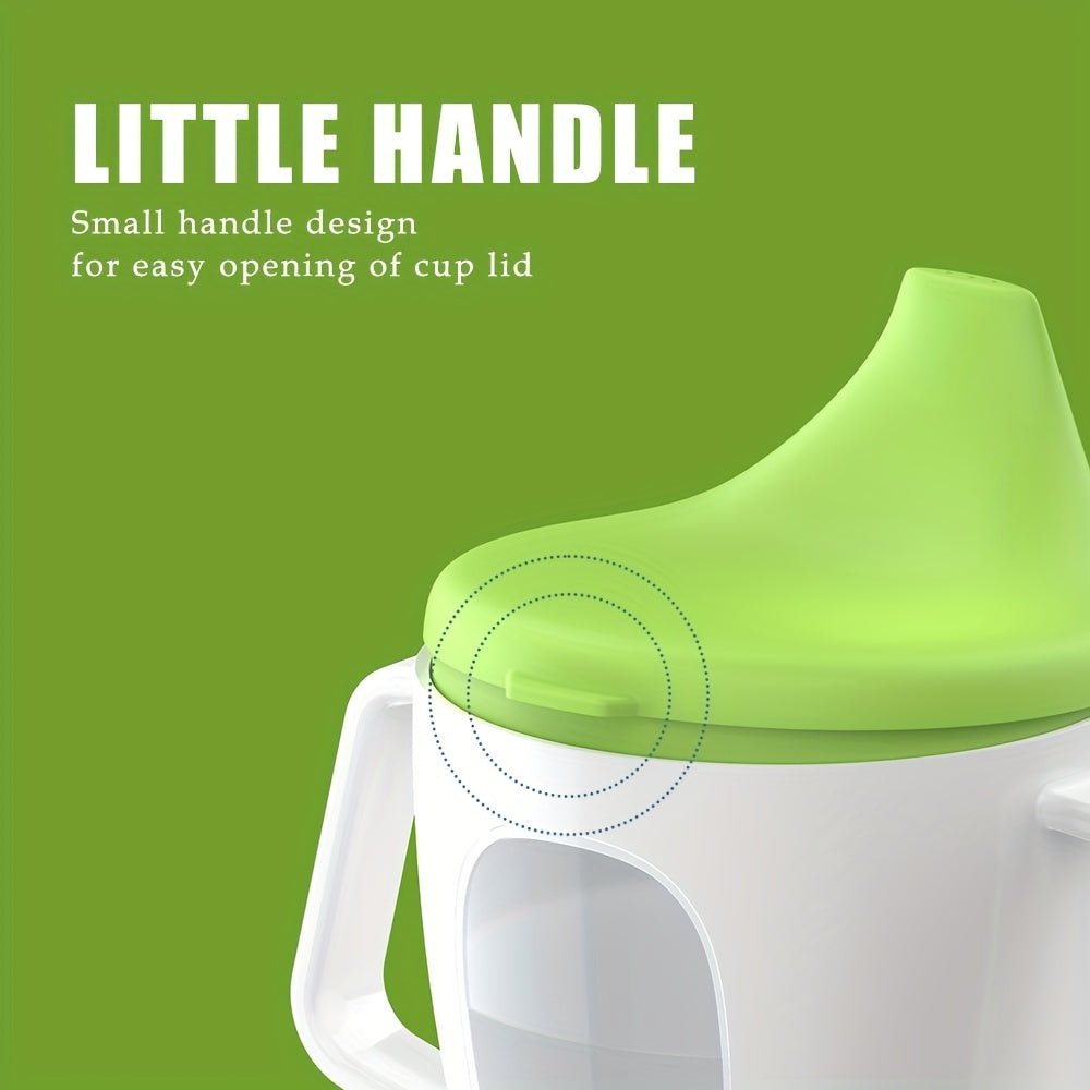 Baby Plastic Water Cup 150ml Double Handle Anti Choke Feeding Supplies