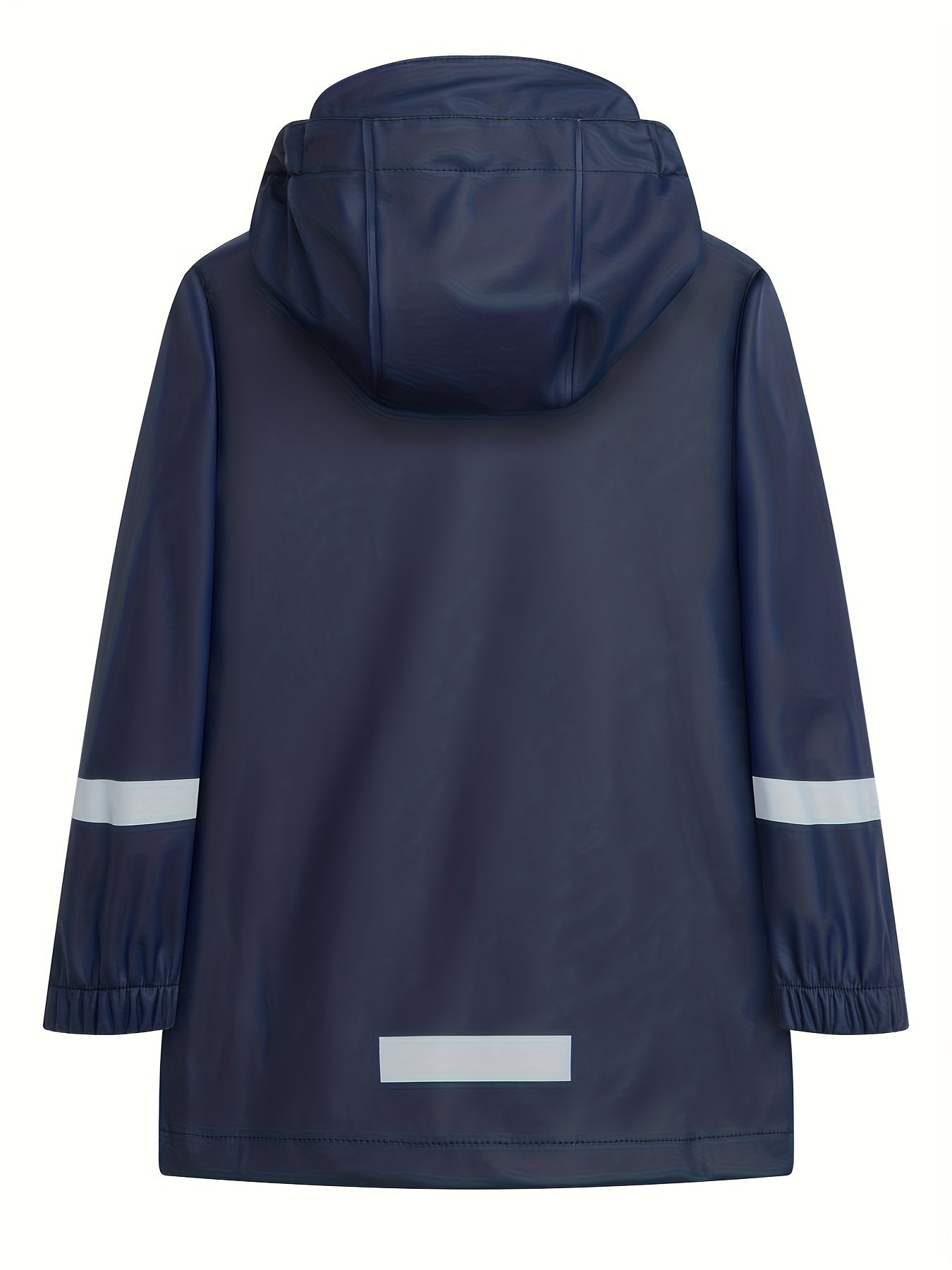 Kids Waterproof Hooded Rain Jacket