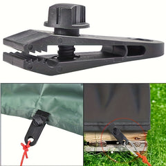 5pcs Tarp Clamp Canopy Clip Gripper Caravan Jaw Grip Tighten Tool