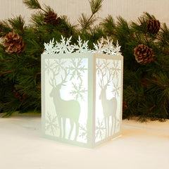 1pc Christmas Tree Deer Nativity Lantern Metal Cutting Dies for Scrapbooking