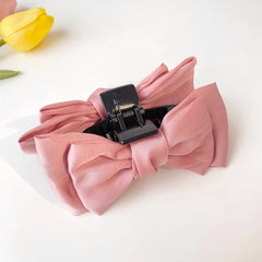 Bowknot Hair Clip Bow Hair Claw Large Barrette Hair Clamp Headdress