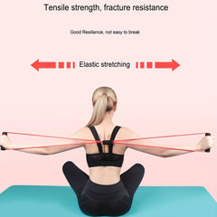 8 Shaped Fitness Puller Yoga Elastic Resistance Band Home Exercise Equipment