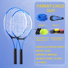 Tennis Trainer Set for Solo Practice - Recreational Tennis Training Tools