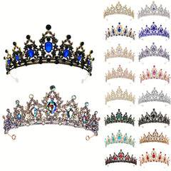 Crystal Wedding Crown Rhinestone Headband Princess Tiara