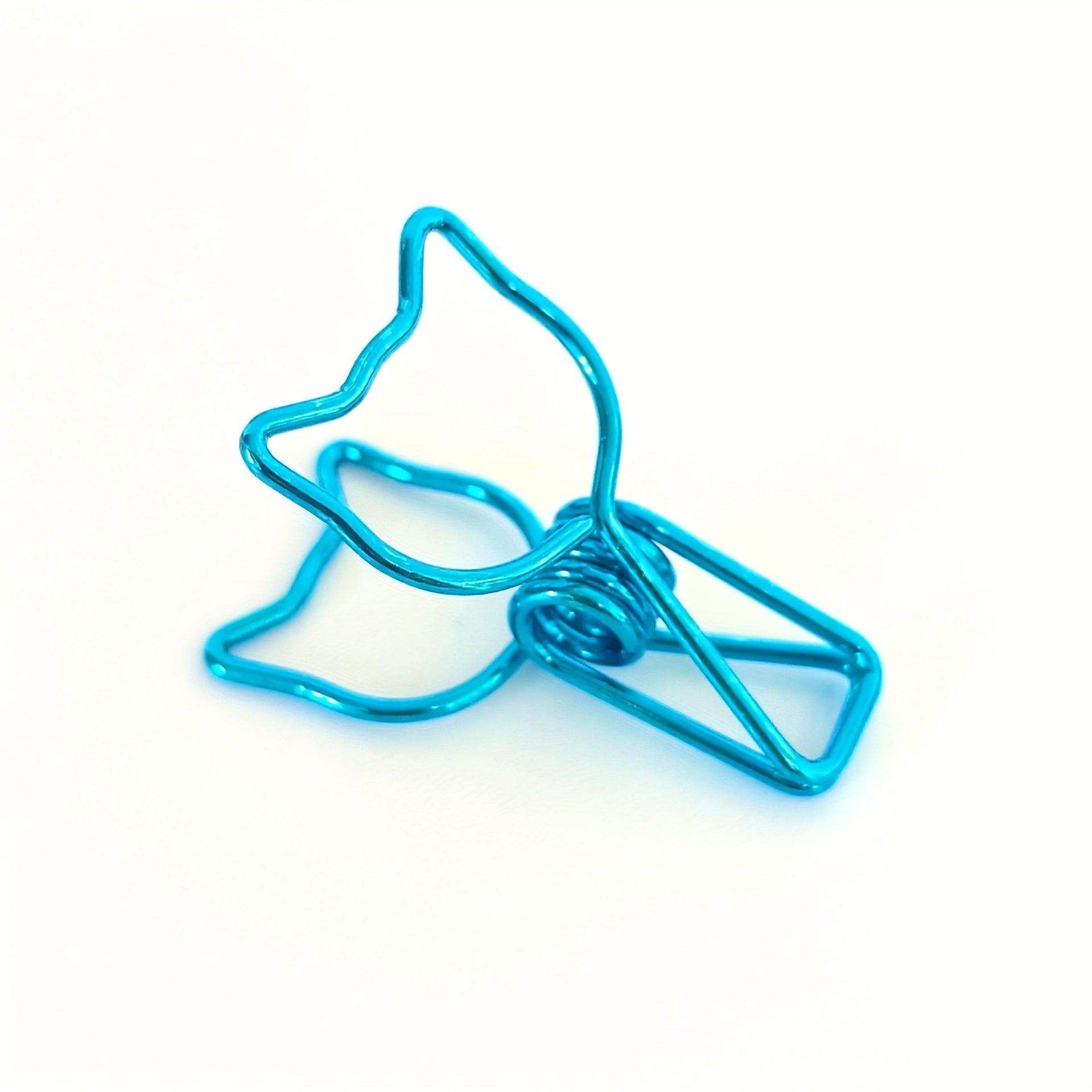 12pcs Hollow Out Paper Clips, Variety of Styles, Office School Household
