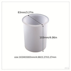 Cylinder Candle Silicone Mold for Epoxy Resin