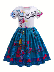 Girls Mirabel Dress Costume Princess Magic Party Dresses
