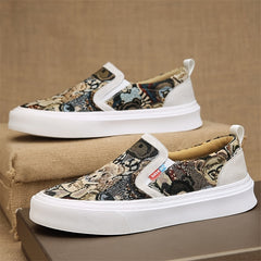 Men's Breathable Slip On Loafer Shoes Lightweight Non slip Shoes
