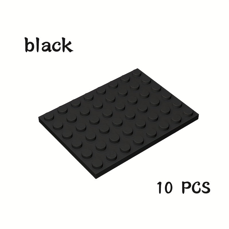 10pcs Low Block Building Set 3036 6x8 Foundation Blocks