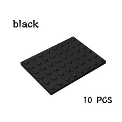 10pcs Low Block Building Set 3036 6x8 Foundation Blocks