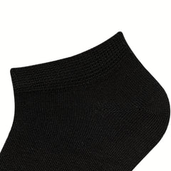 6 Pairs Striped Sports Socks Low Cut Women's Stockings