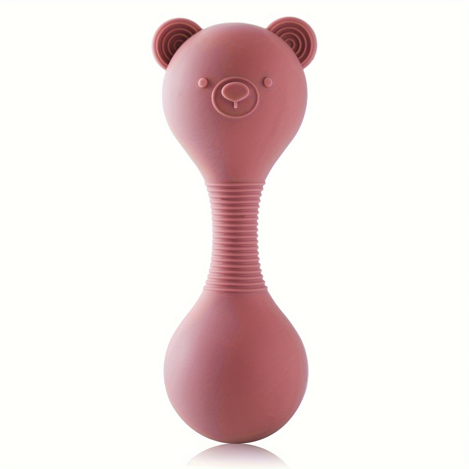 Colorful Silicone Kids Sand Hammer Soft Grip Rattle Toy