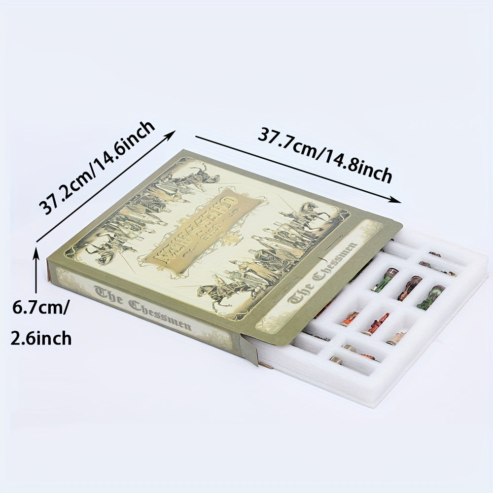 Historical Figures Chess Set Skin Board Game Toy Gift