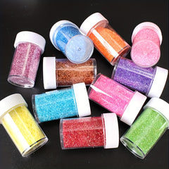 24 Colors Nail Art Glitter Powder 20g Bottle Golden Powder