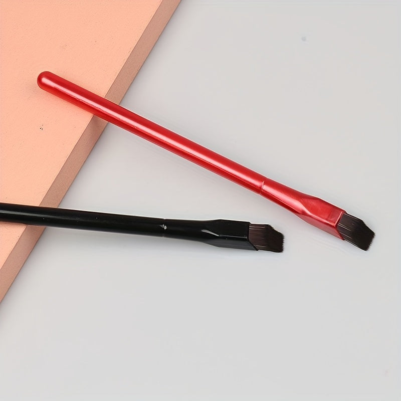 Square Flat Head Eyebrow Brush for Makeup Tool