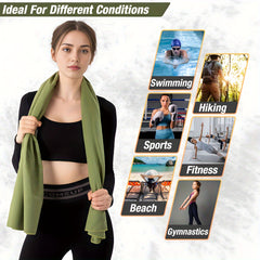 Outdoor Quick Drying Towel Sports Swimming Beach Gym Hiking Yoga