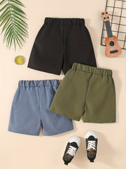 Boys Letter Pattern Comfortable Shorts for Summer Outdoor
