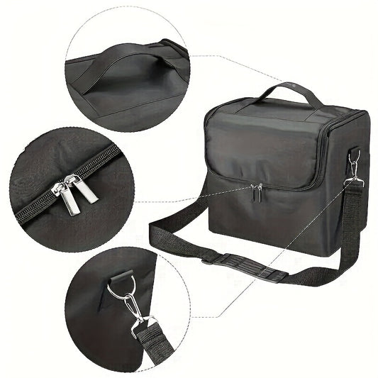 Large Makeup Organizer Case Professional Nail Train Bag