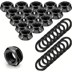 16pcs Skateboard Nuts And Washers Hardware Kit