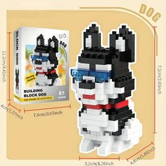 Puppy Building Blocks Small Particle Educational Toy