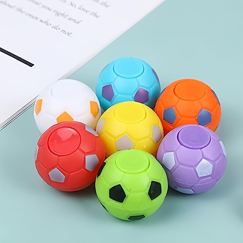 12pcs Fidget Spinner Soccer Ball Toys Colorful Football Party Favor Bags