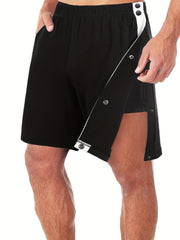 Men's 2 in 1 Double Layer Active Shorts For Basketball