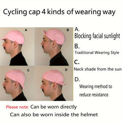 Retro Quick drying Cycling Cap Sweat absorbent Outdoor Sports Hat